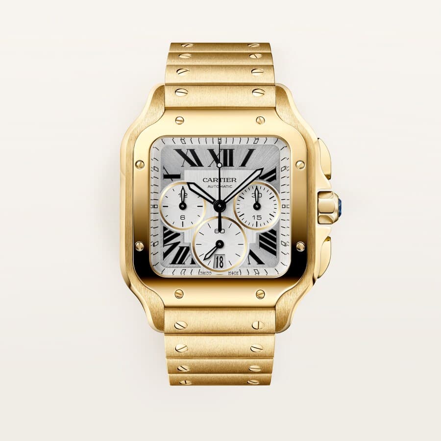Cartier Santos de Cartier WGSA0110 — official Cartier imagery (© Cartier)