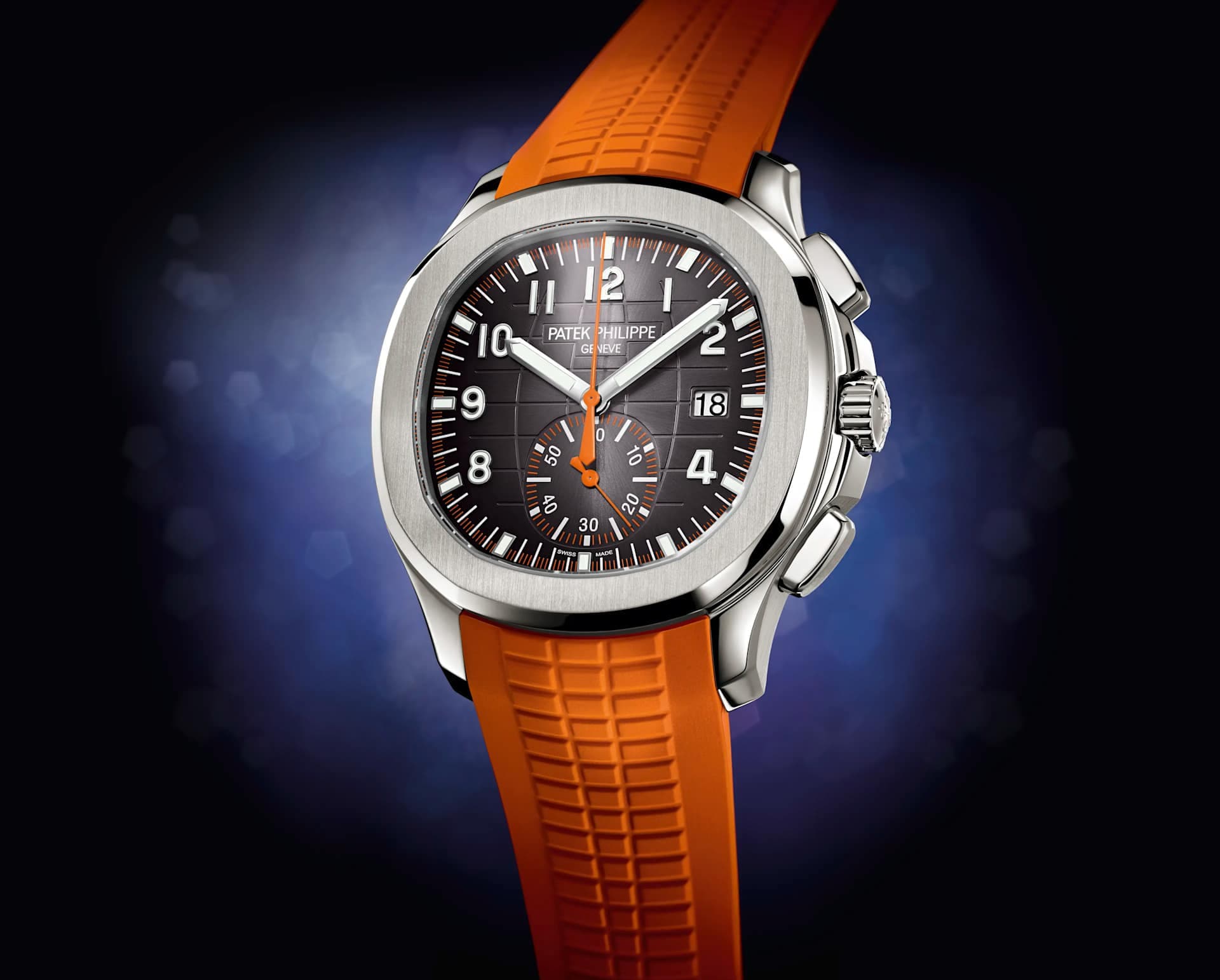 Patek Philippe Aquanaut 5968A-001 — official Patek Philippe imagery (© Patek Philippe)