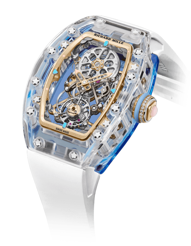 Richard Mille RM 75-01 Flying Tourbillon Sapphire — official Richard Mille imagery (© Richard Mille)