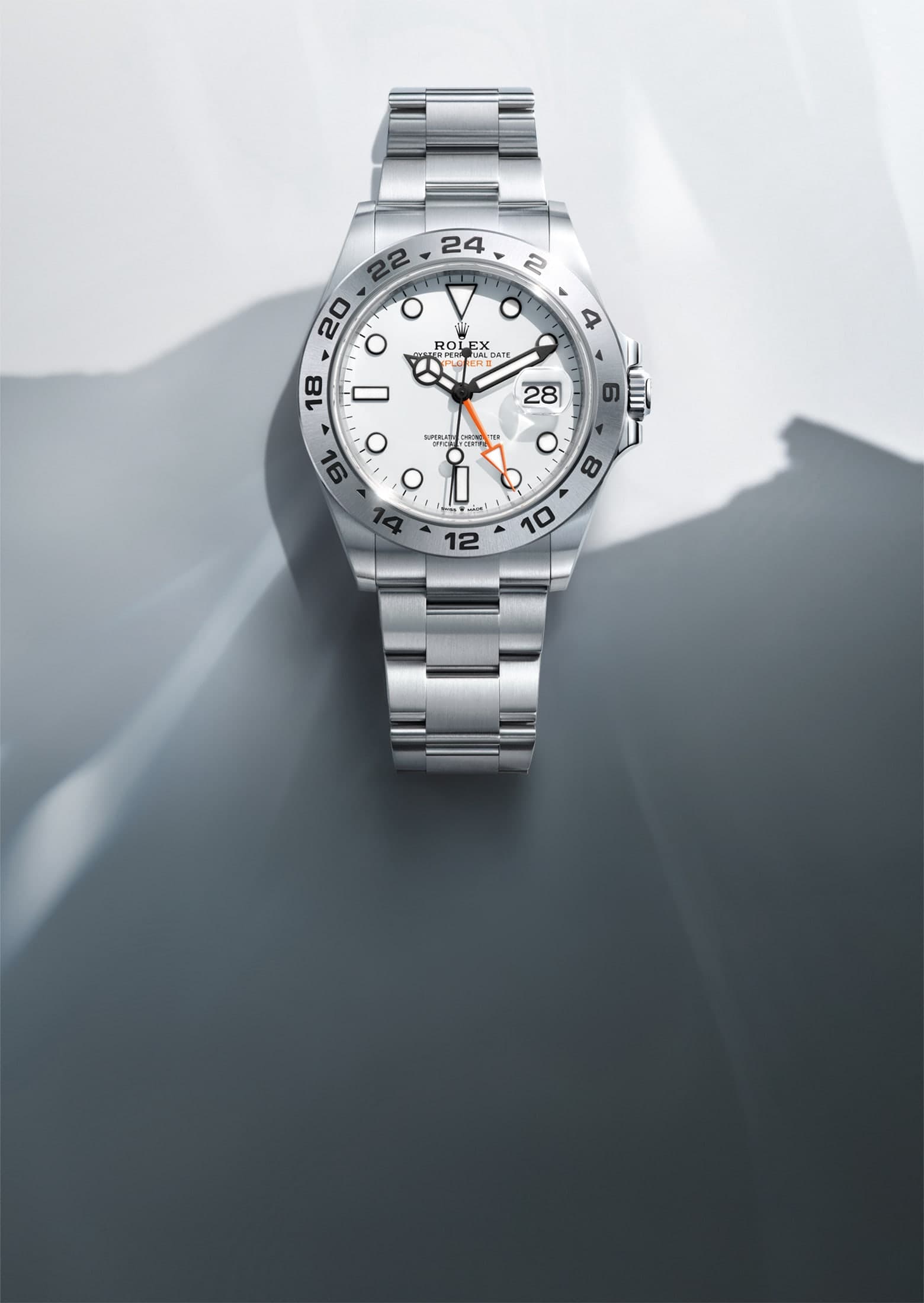 Rolex Explorer II — official Rolex imagery