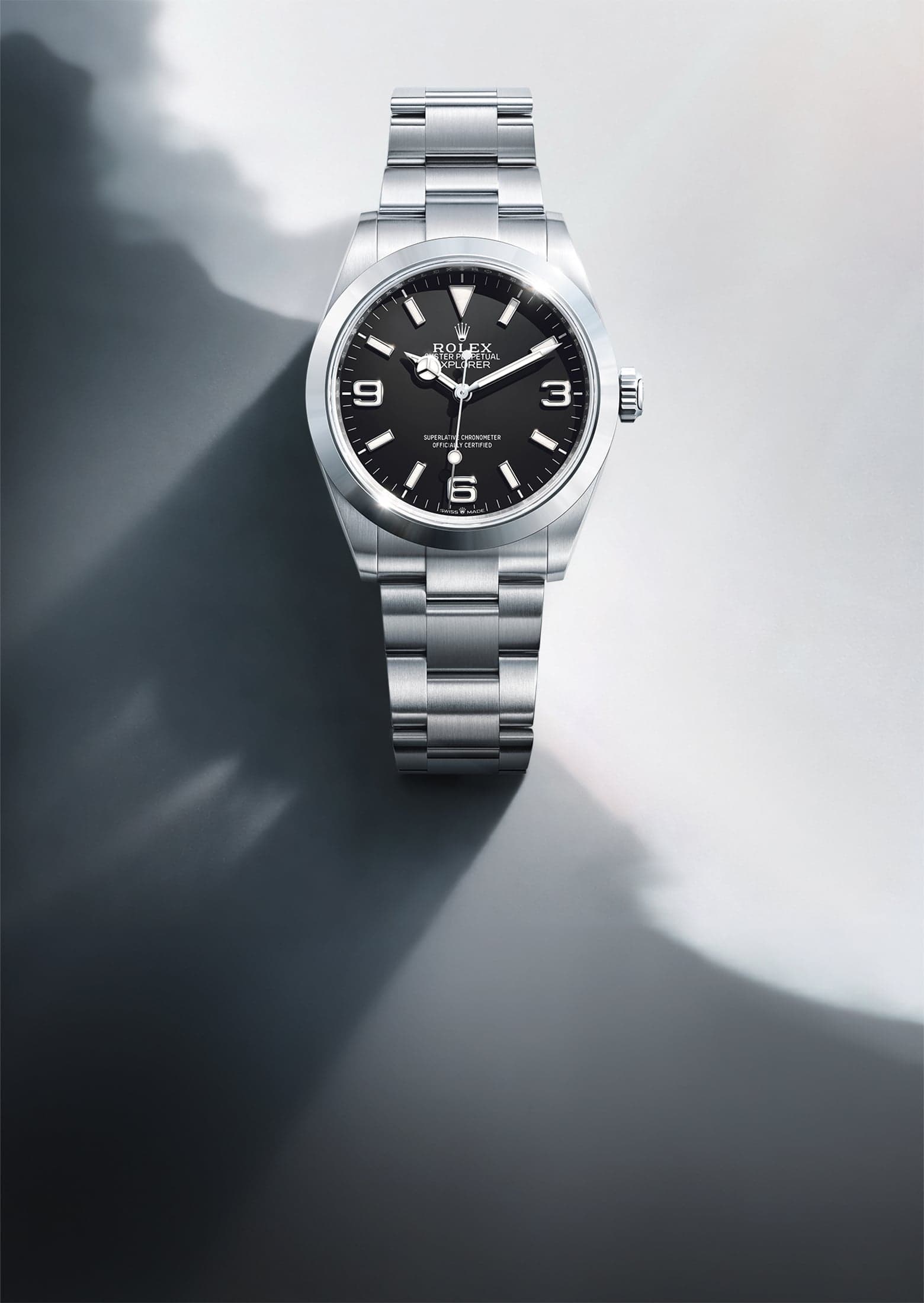 Rolex Explorer — official Rolex imagery