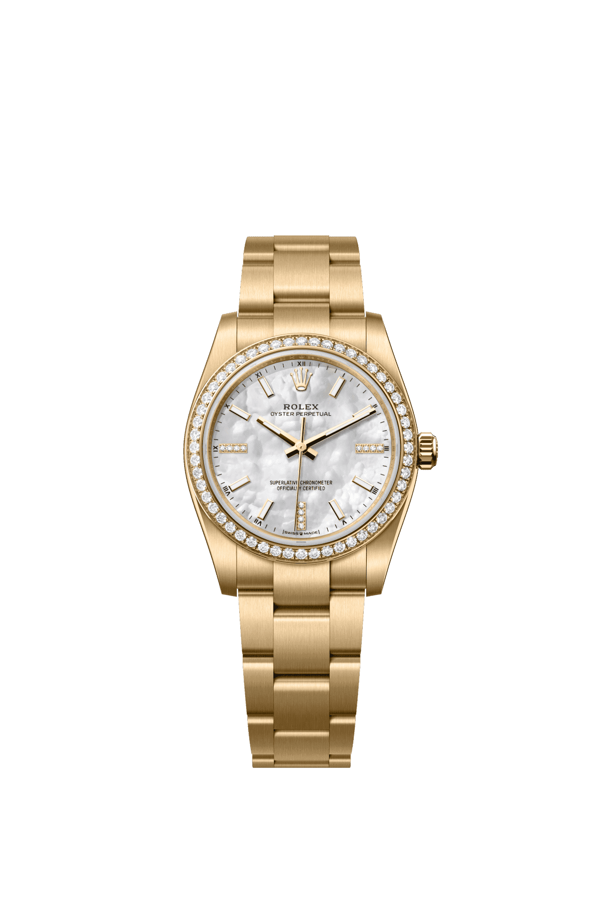 Rolex Oyster Perpetual 34 124248RBR — official Rolex imagery (© Rolex)
