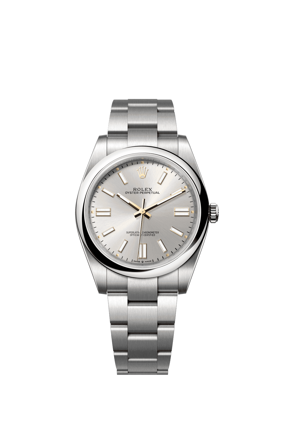 Rolex Oyster Perpetual 41 124300 — official Rolex imagery (© Rolex)