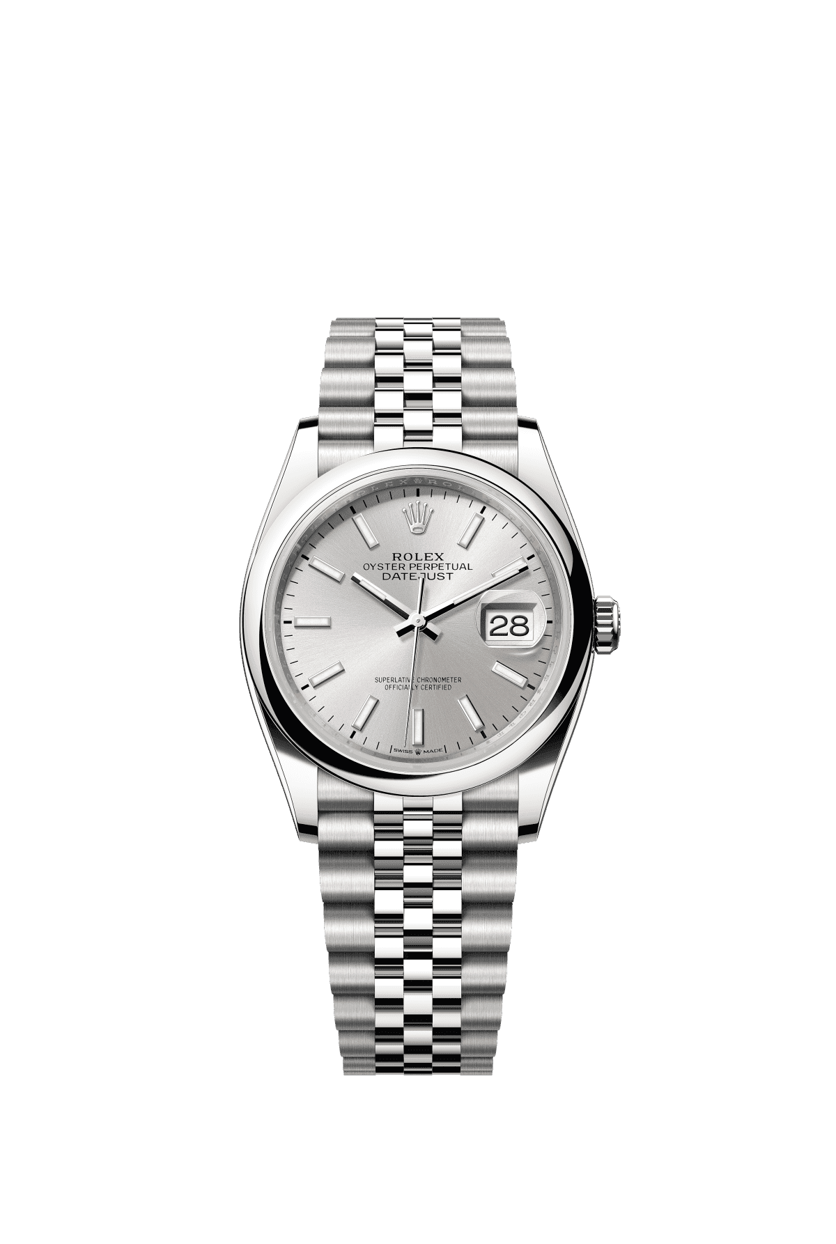 Rolex Datejust 36 126200 — official Rolex imagery (© Rolex)