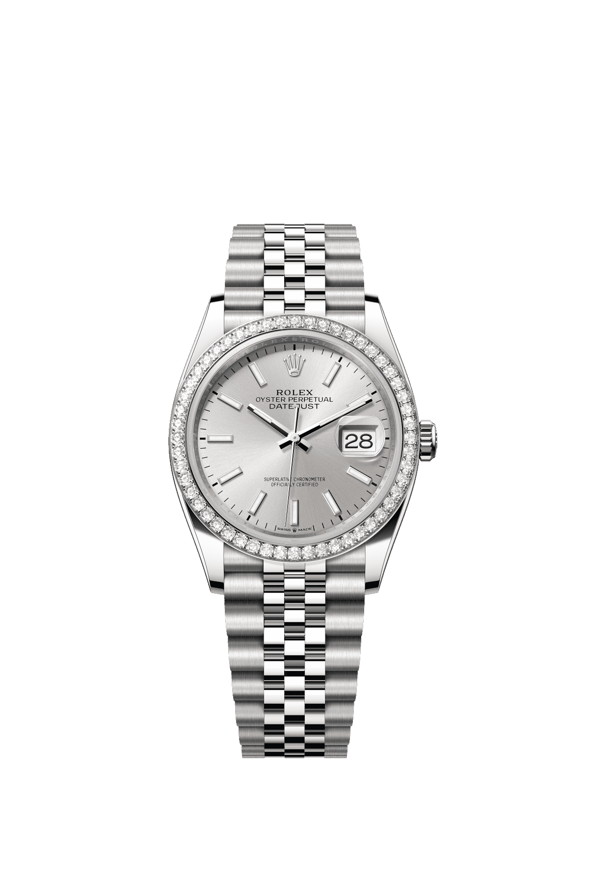 Rolex Datejust 36 126284RBR — official Rolex imagery (© Rolex)
