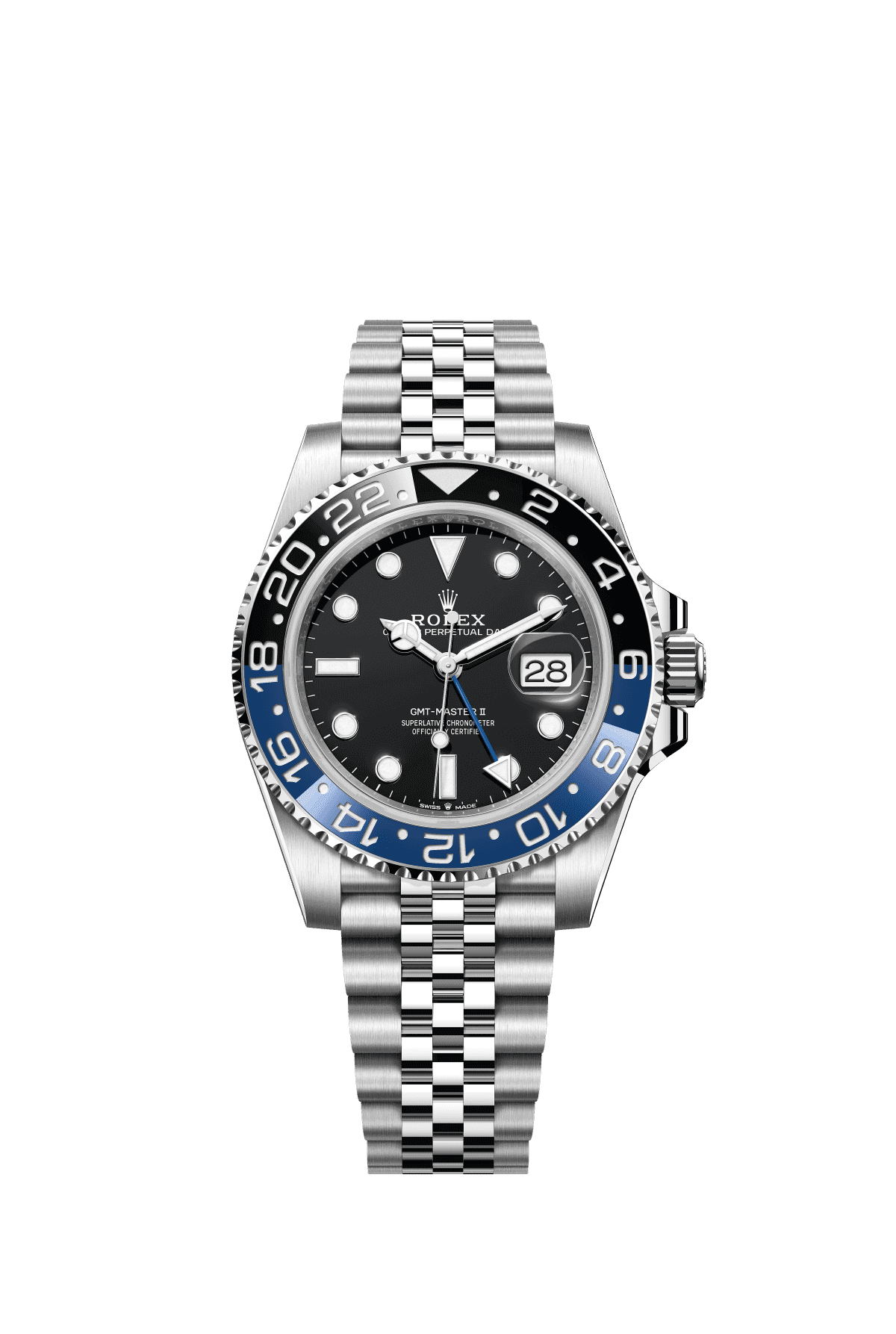 Rolex GMT-Master II 126710BLNR — official Rolex imagery (© Rolex)