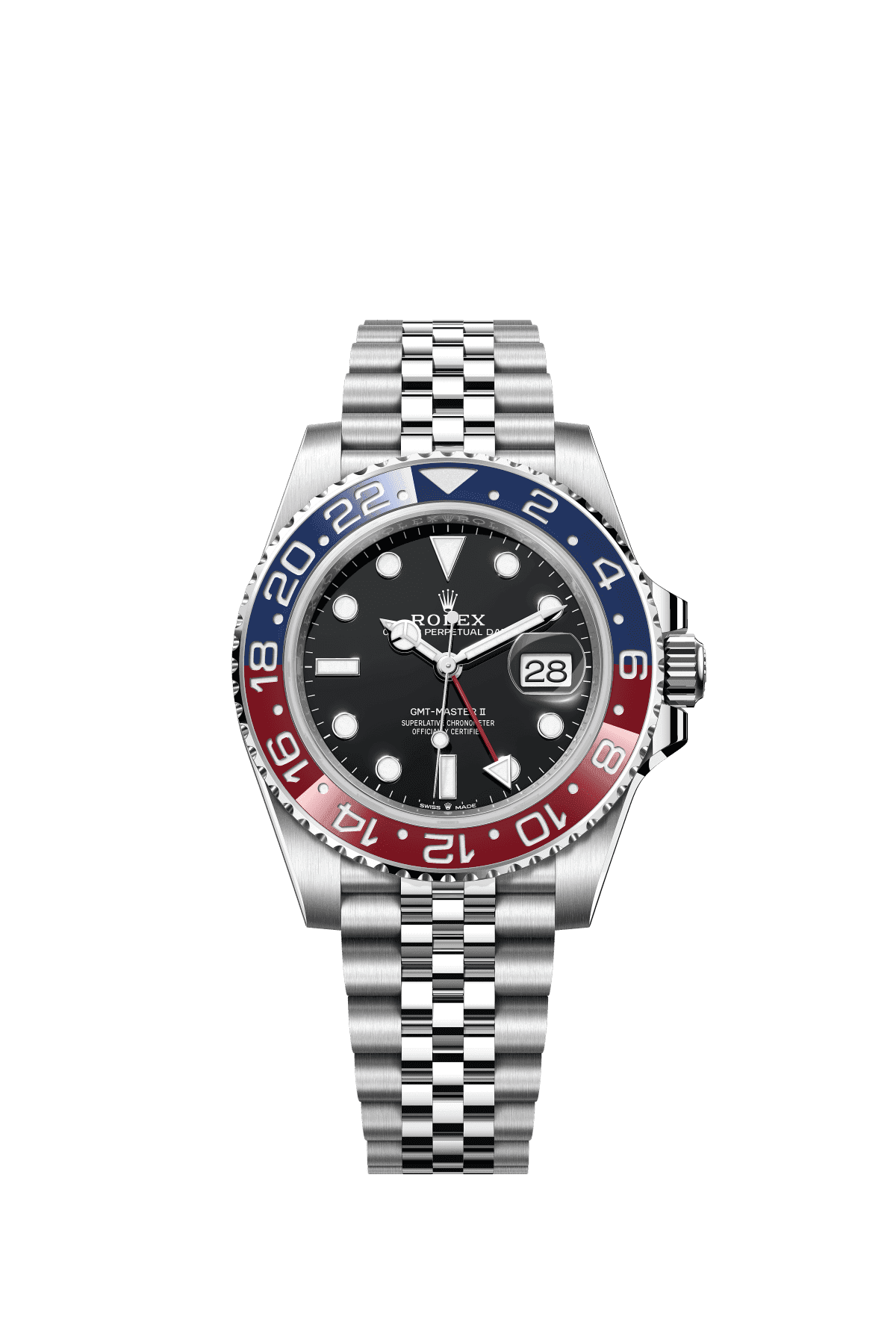Rolex GMT-Master II 126710BLRO — official Rolex imagery (© Rolex)
