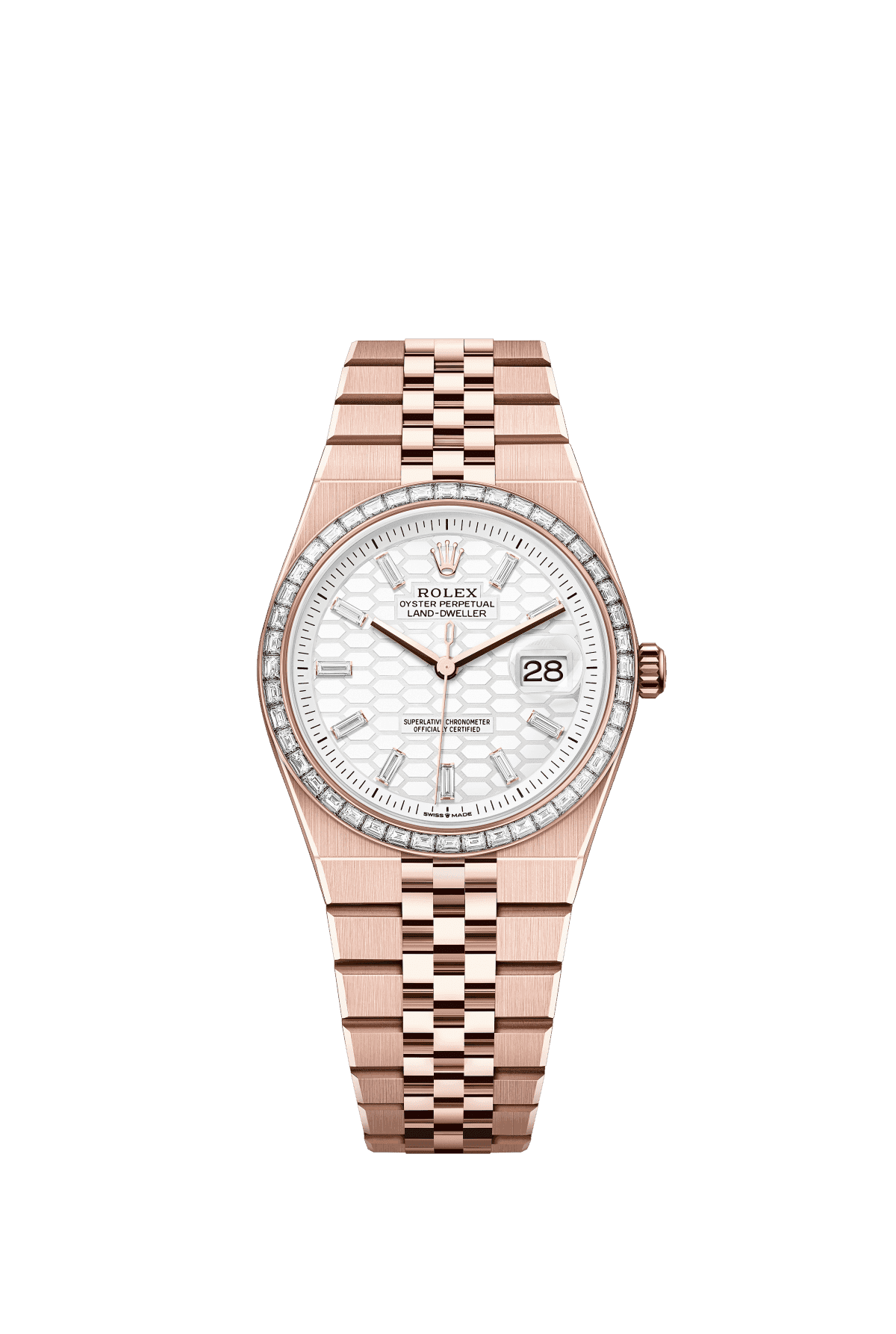 Rolex Land-Dweller 36 127285TBR — official Rolex imagery (© Rolex)