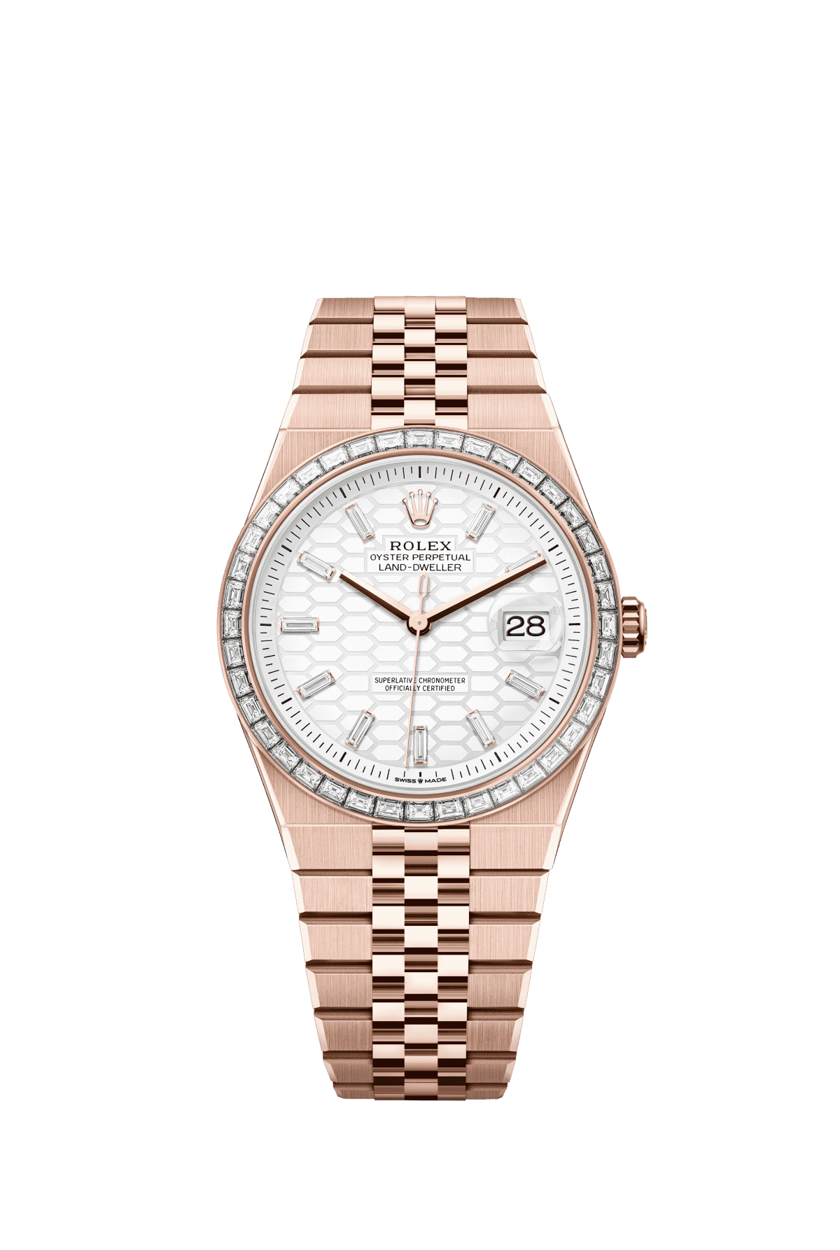 Rolex Land-Dweller 40 127385TBR — official Rolex imagery (© Rolex)