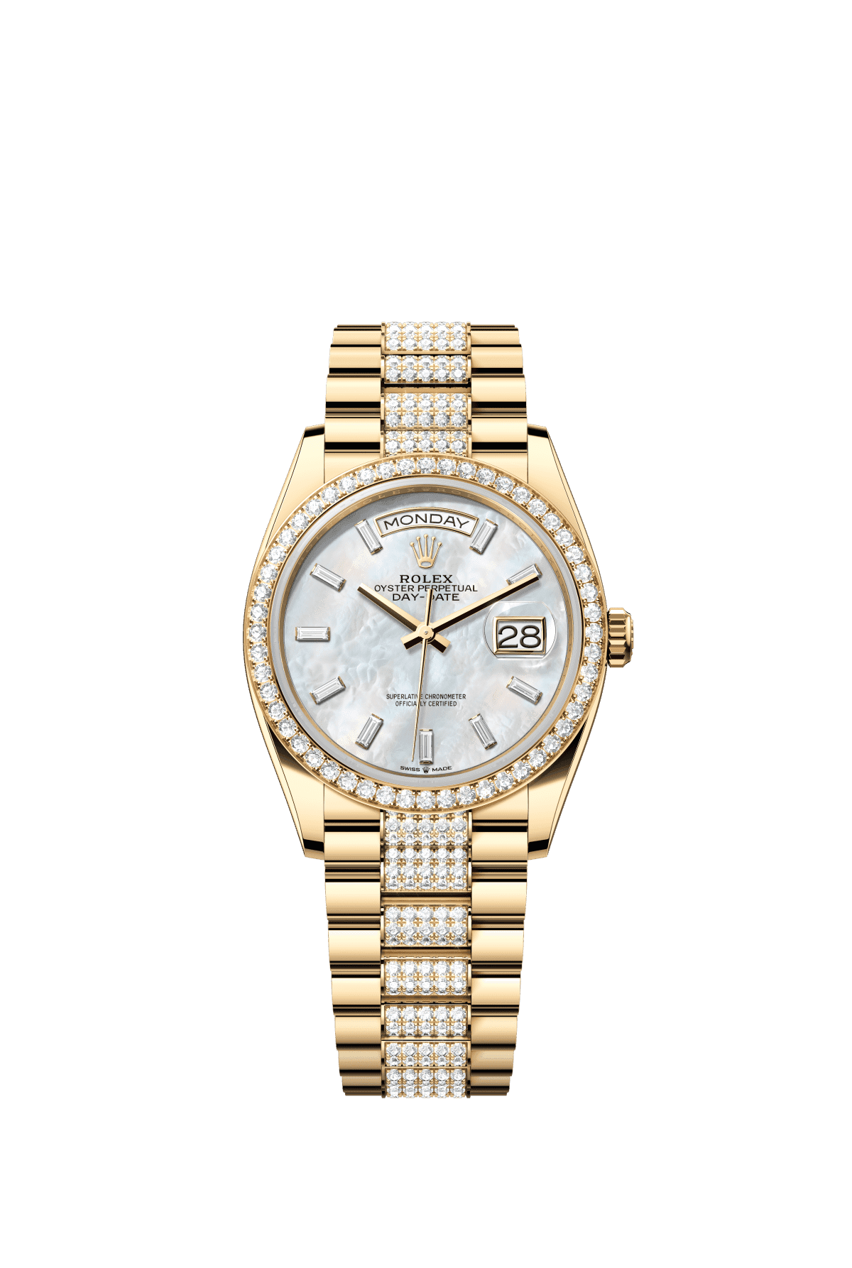 Rolex Day-Date 36 128348RBR — official Rolex imagery (© Rolex)