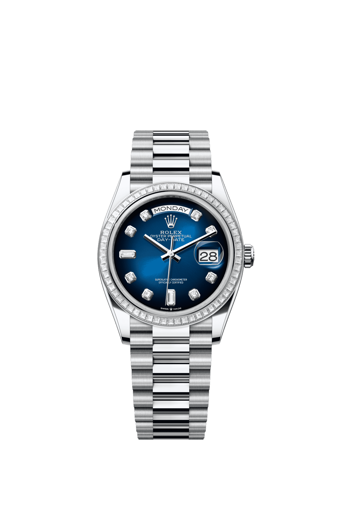 Rolex Day-Date 36 128396TBR — official Rolex imagery (© Rolex)