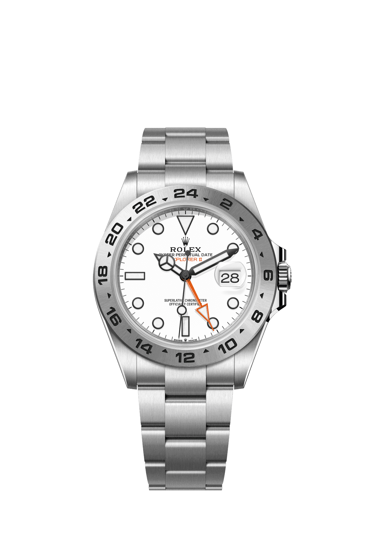 Rolex Explorer II 226570 — official Rolex imagery (© Rolex)