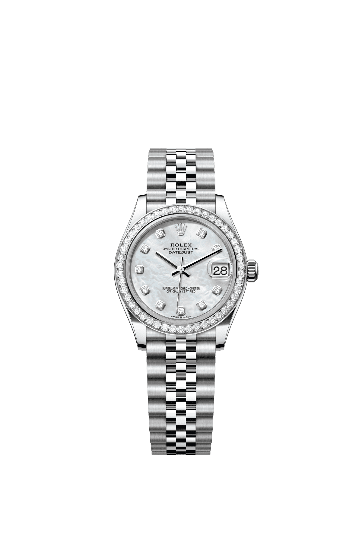 Rolex Datejust 31 278384RBR — official Rolex imagery (© Rolex)