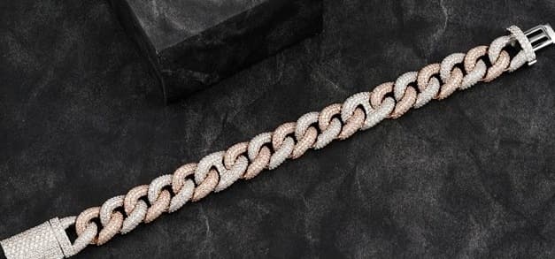 Lab-Grown Diamond Cuban Bracelet