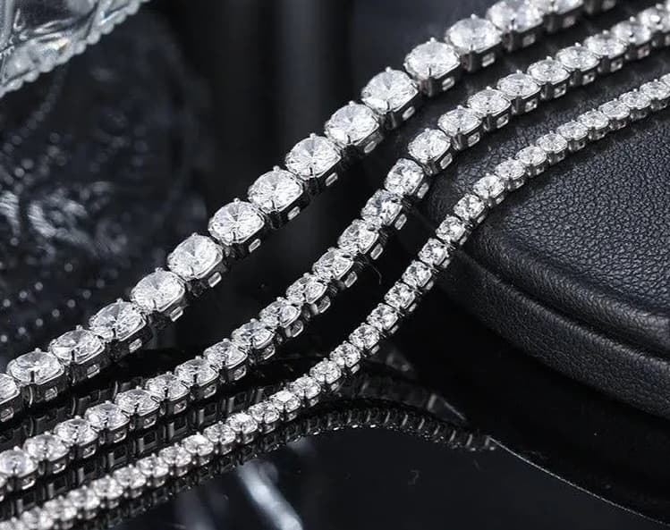 Custom Diamond Tennis Bracelet