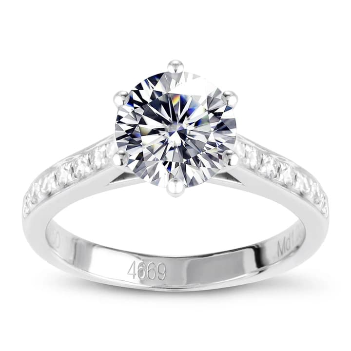 14k 18k Gold 1 Carat CVD HPHT 1ct Lab Grown Diamond Engagement Rings