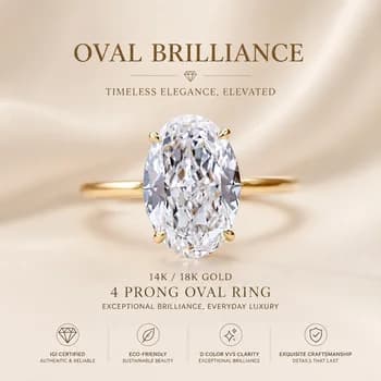 for Gift Engagement Ring Wedding Ring Lab Grown Solitaire Diamond Ring
