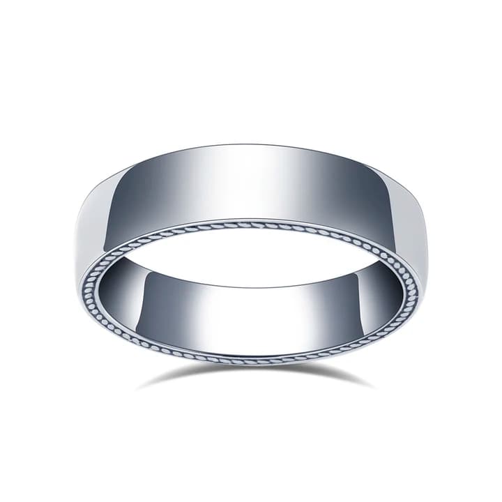 MSR-1648 PT950 Gold Customized Lab Diamond Ring