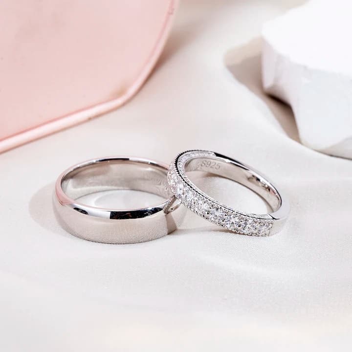 Custom IGI Certificate Gold Jewellery Sliver925 Lab Grown Diamond Ring MSR-1823