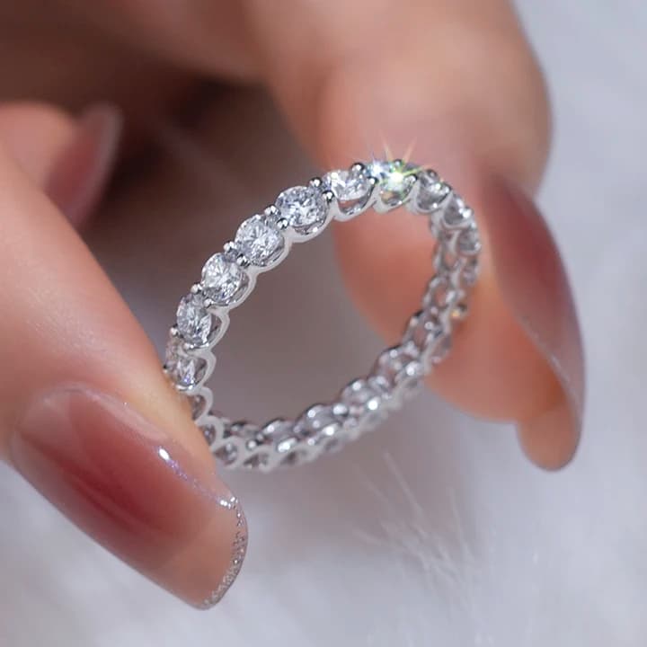 Fashion Style MSR-859 14k Gold Diamond Wedding Ring 14K Gold Factory Price