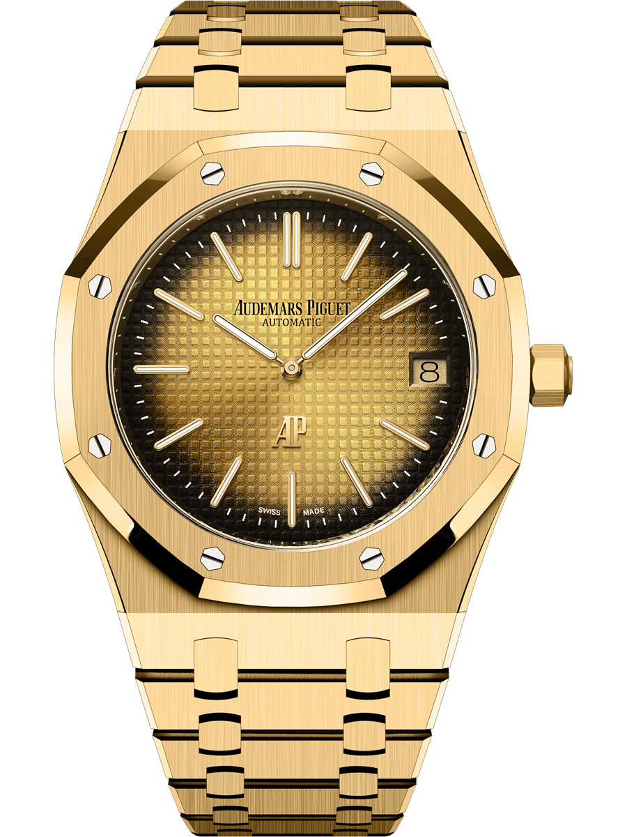 Audemars Piguet Royal Oak 'Jumbo' Extra-Thin 16202BA.OO.1240BA.02 — official Audemars Piguet imagery (© Audemars Piguet)